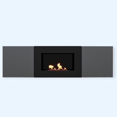 BFP/P-1400L графит (1595754) Firelight Тумба с биокамином